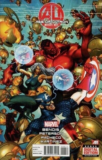 Age of Ultron (2013) #6 VF+. Stock Image