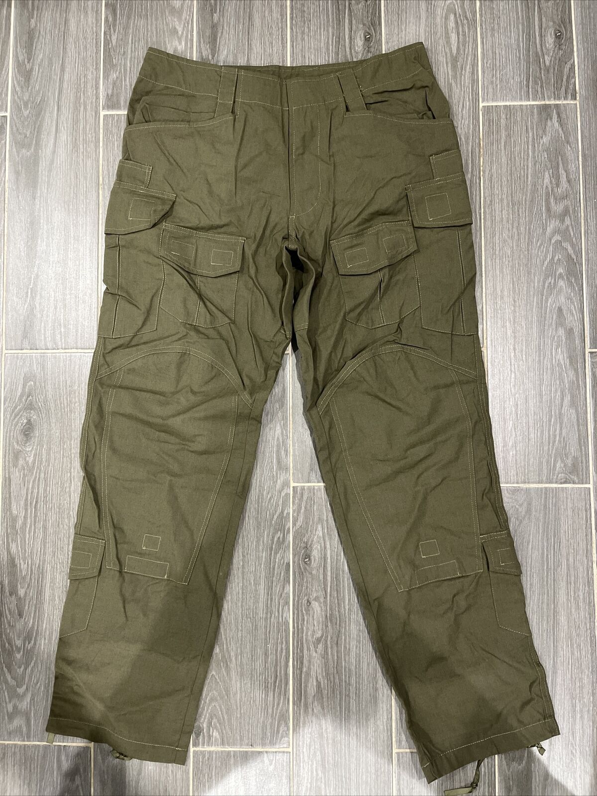 Crye Precision OD Green Size 34R All Weather Field Pants - Irregular