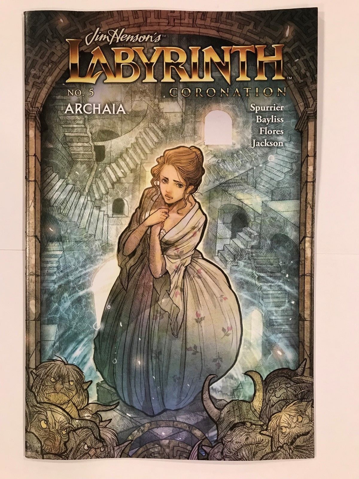 Jim Henson's Labyrinth Coronation #5 Cvr B Archaia Comic 1st Print 2018 NM