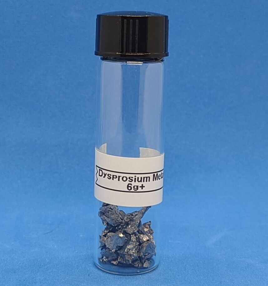 Dysprosium Metal 5g+,   99.995%, BYS2K brand Element Collection kit
