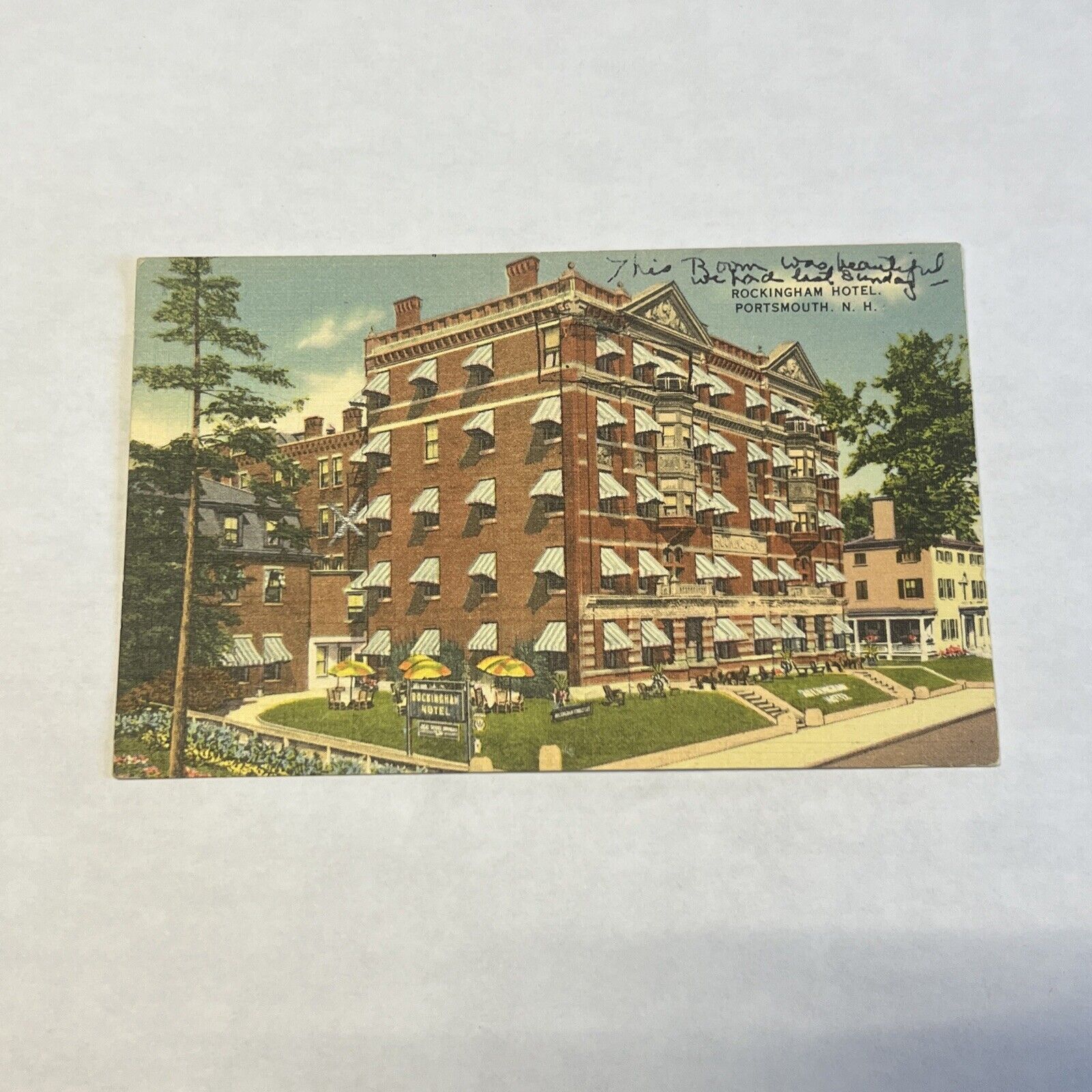 US Postcard Unused - Rockingham Hotel Portsmouth NH #C29