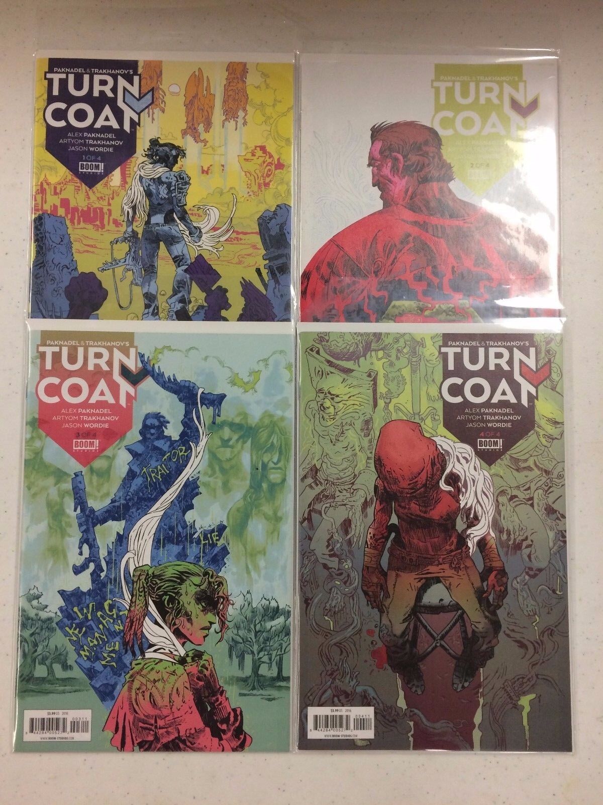 Turn Coat #1-4 Comic Book Set Boom 2016