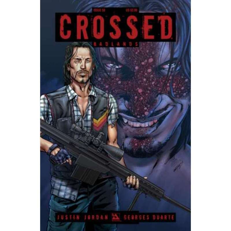 Crossed Badlands #58 in Near Mint condition. Avatar comics [n&
