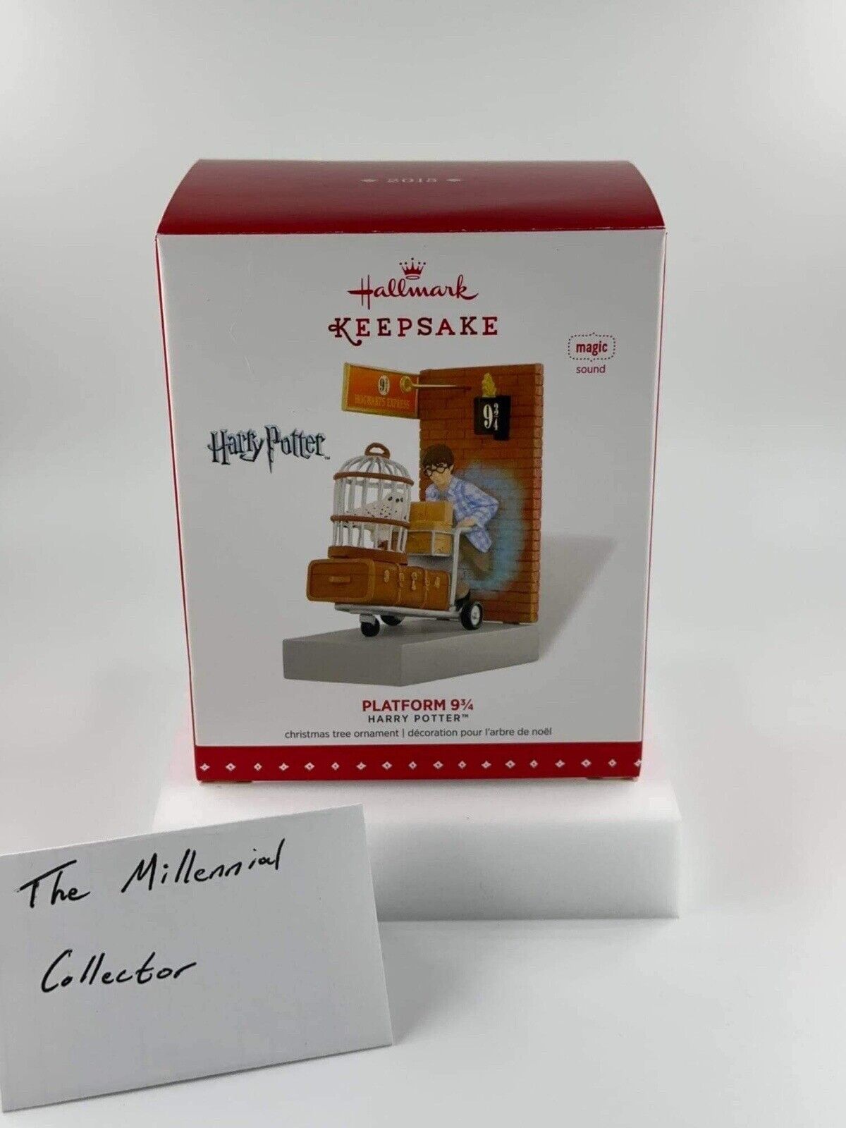 Harry Potter Platform 9 3/4 2015 Hallmark Keepsake Ornament