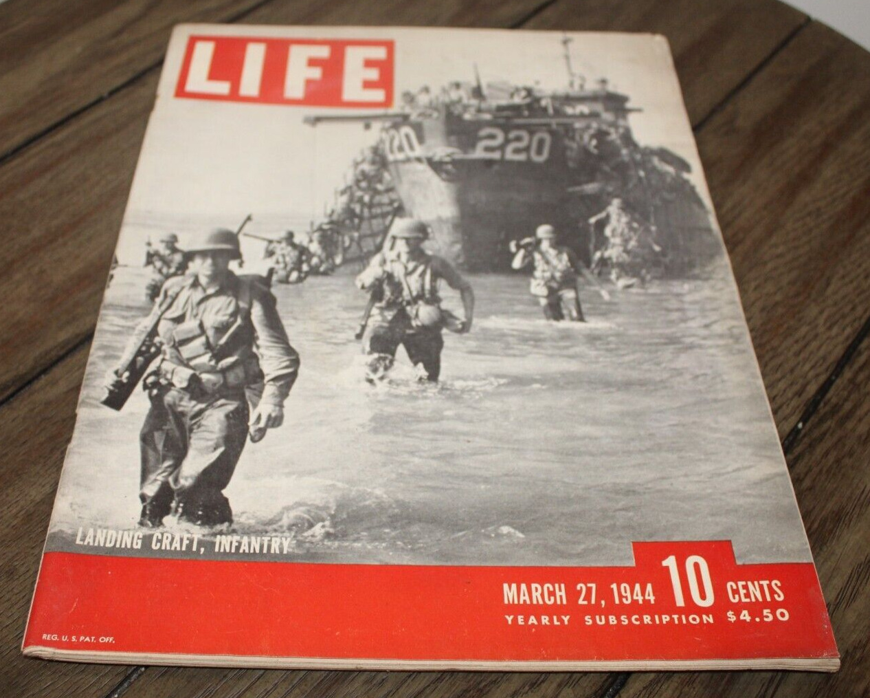 Vtg Life Magazine MARCH 27, 1944 WWII See Here, Private Hargrove GREAT ADS