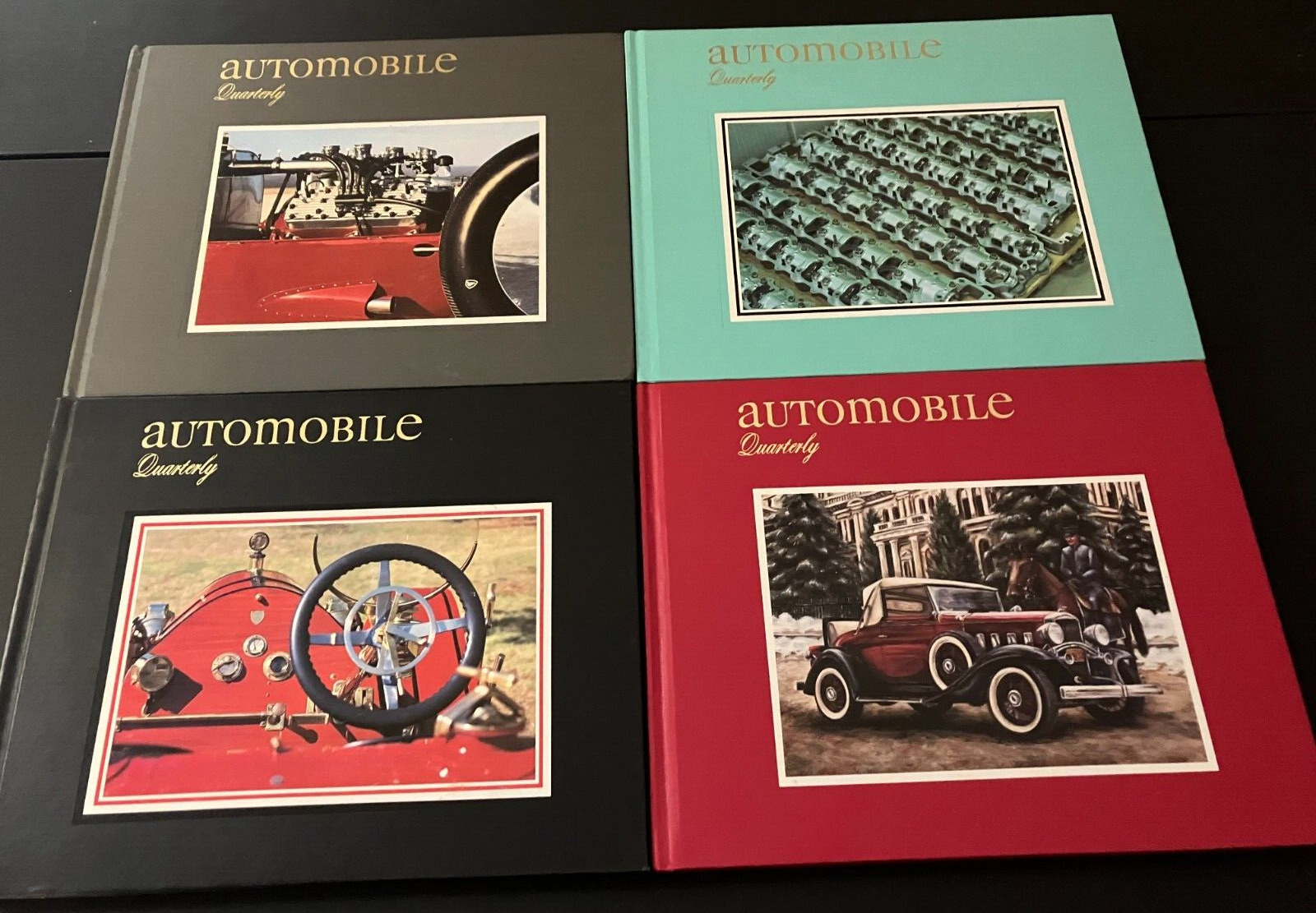 Vintage Automobile Quarterly Volume 34 Complete Set 1-4 Hardcover Books - CLEAN