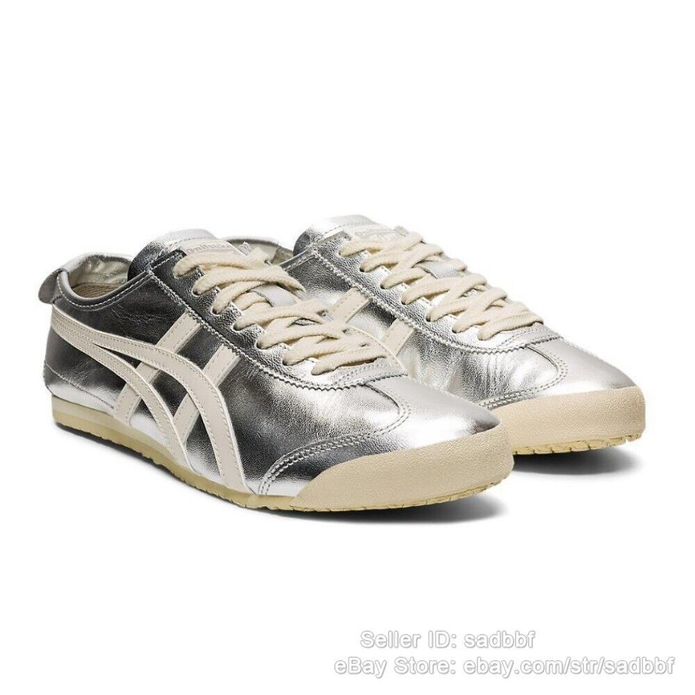 New Birch/Yellow/Silver Onitsuka Tiger Mexico 66 Shoes Classic 1183C102 Sneakers