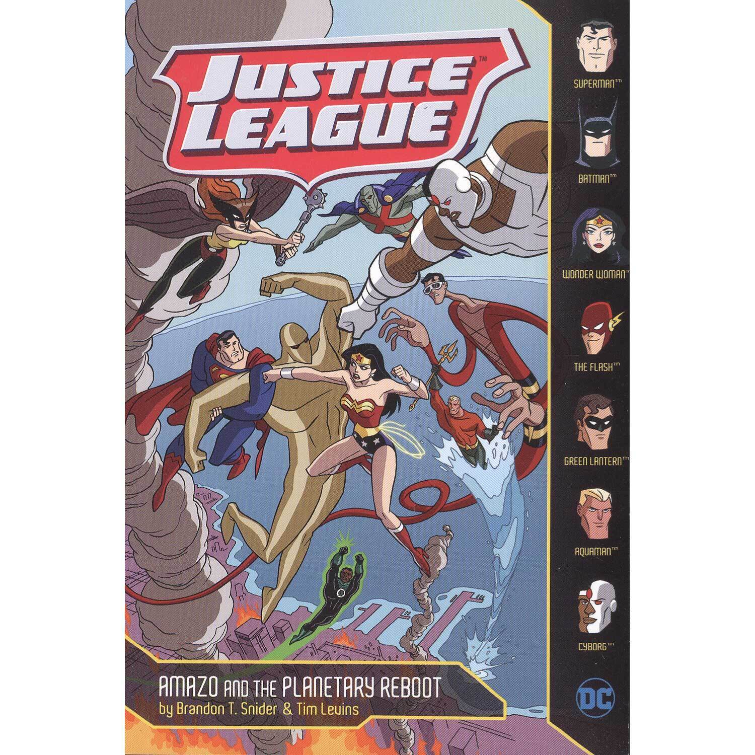 Justice League Amazo And Planetary Reboot