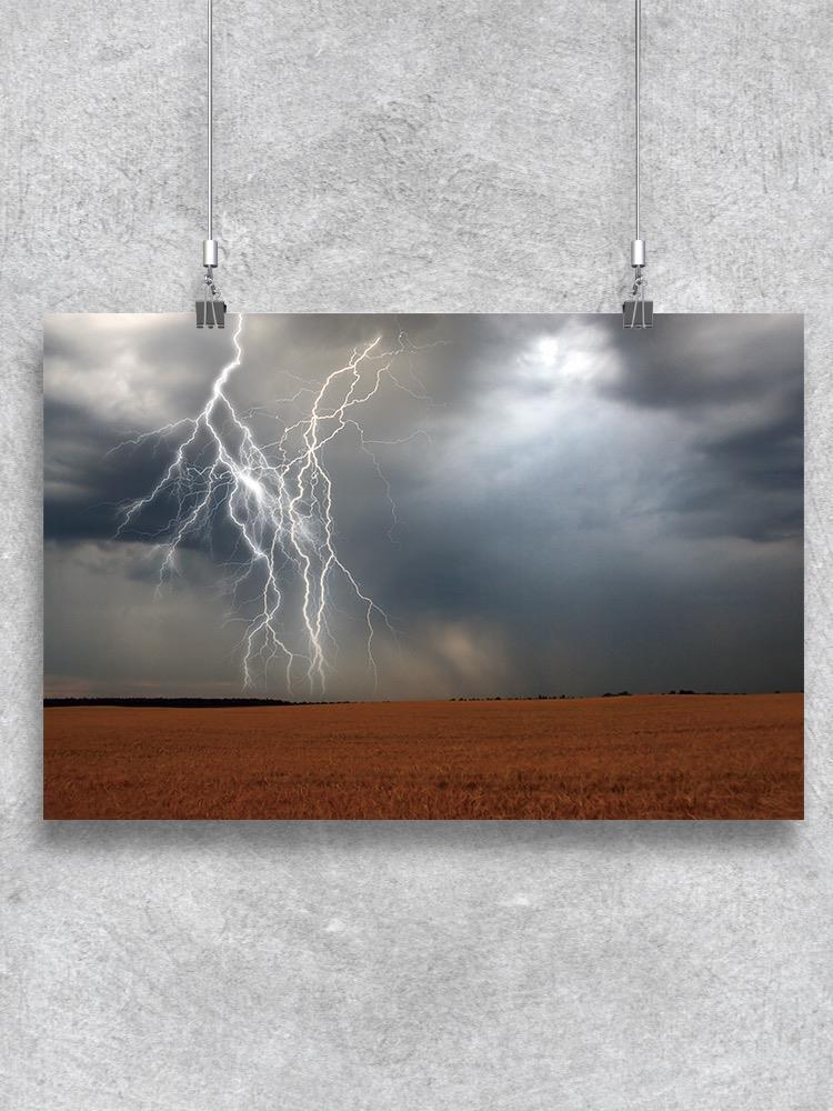 Lightning Storm Poster -Image by Shutterstock