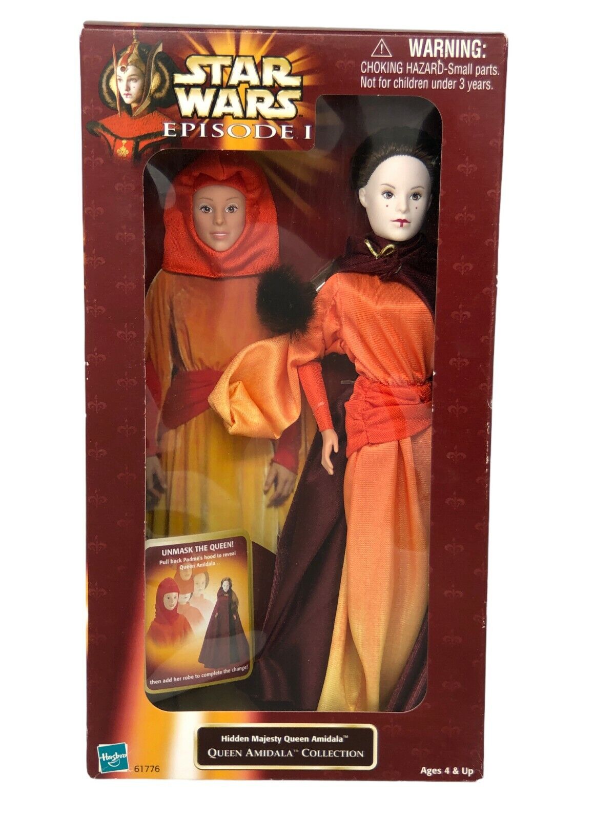 Hasbro Star Wars Hidden Majesty Queen Amidala  Collection Episode 1 Age 4 Up NEW