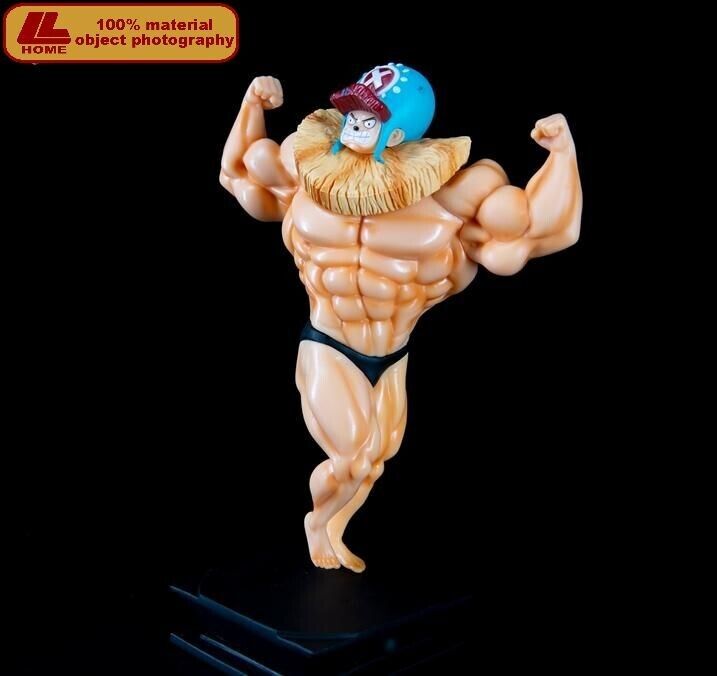 Anime One Piece Tony Tony Chopper Muscle Strong Cute Figure Statue Toy Gift