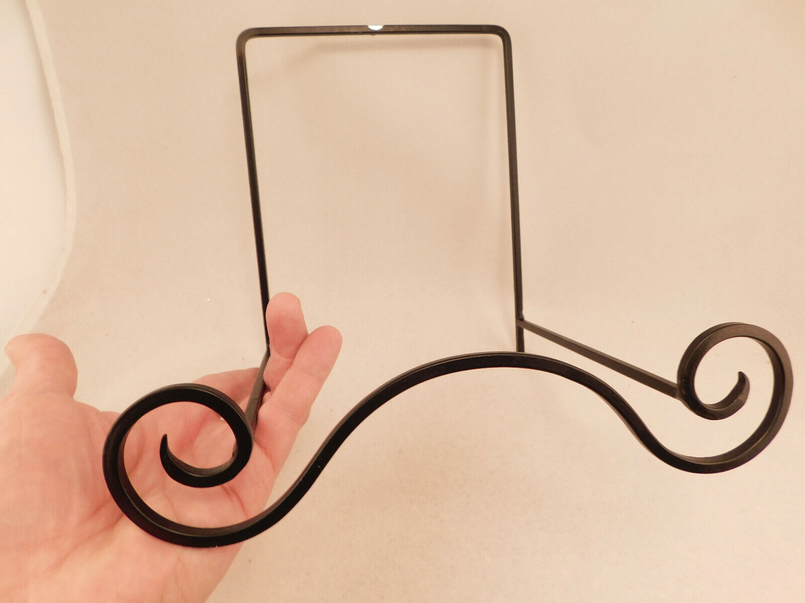 Extra Large XL Black Iron Display Easel Stand