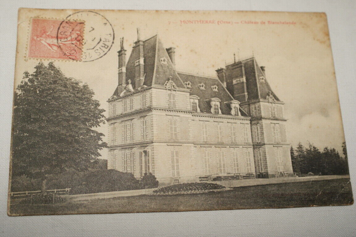 NORMANDY ORNE CHATEAU DE BLANCHELANDE MONTMERRE 1906 R2647