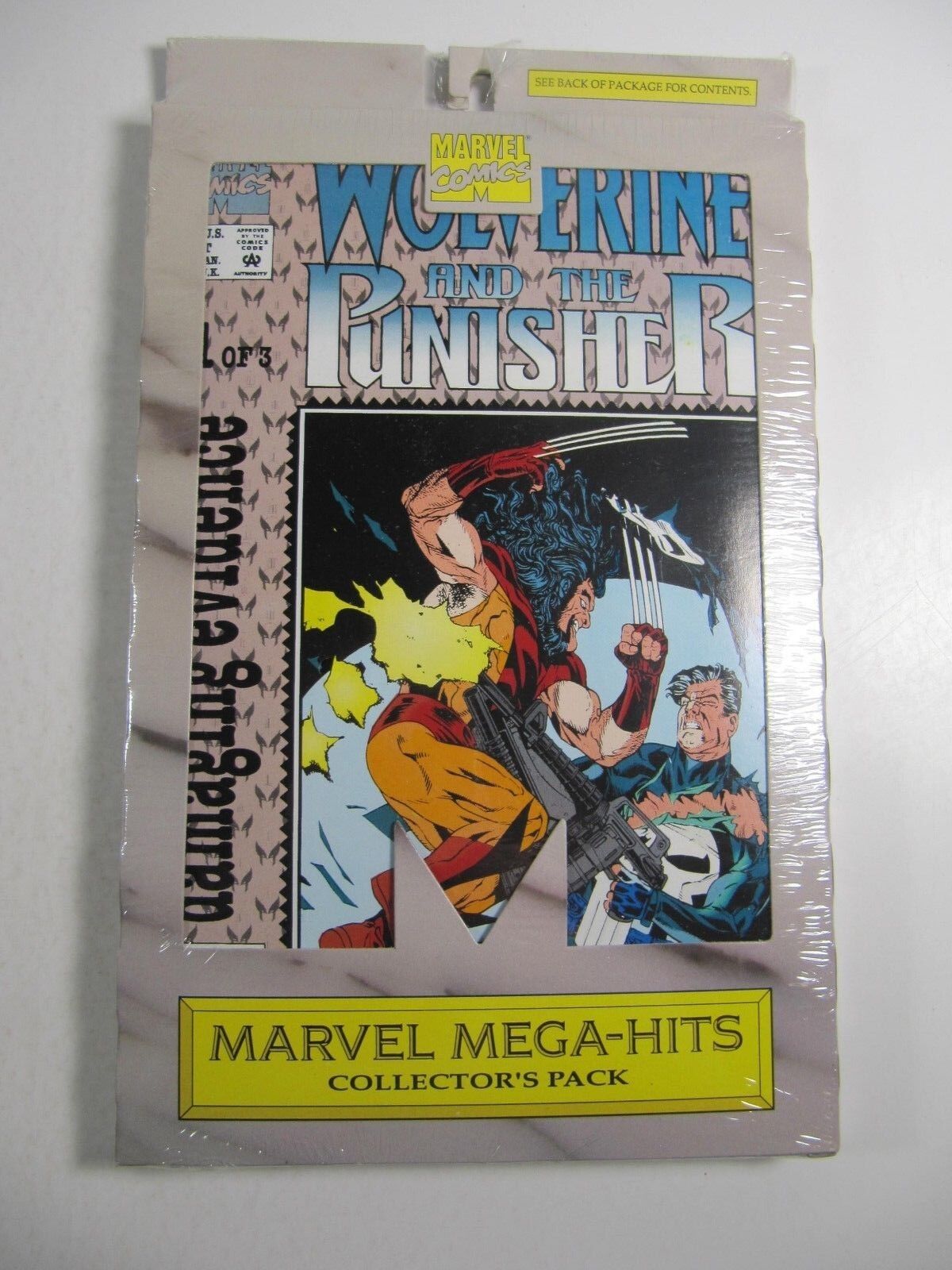 Marvel Mega-Hits Collector Pack 1-3 Comics:Wolverine Punisher Damaging Evidence