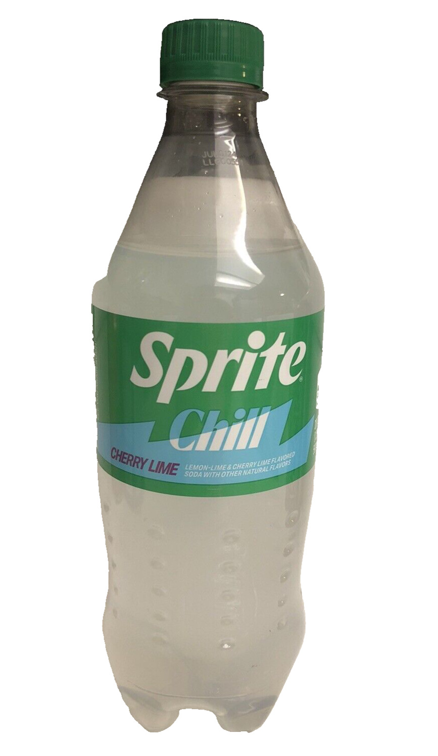 NEW LIMITED EDITION SPRITE CHILL CHERRY LIME FLAVORED SODA 1 FULL 20 FLOZ BOTTLE