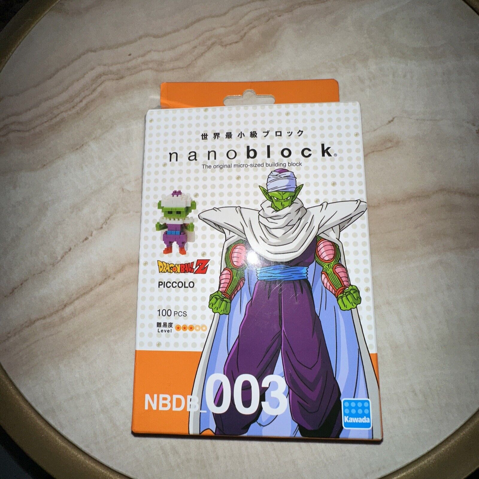 Nanoblock Dragon Ball Z PICCOLO 100 pcs Building Block Open Box