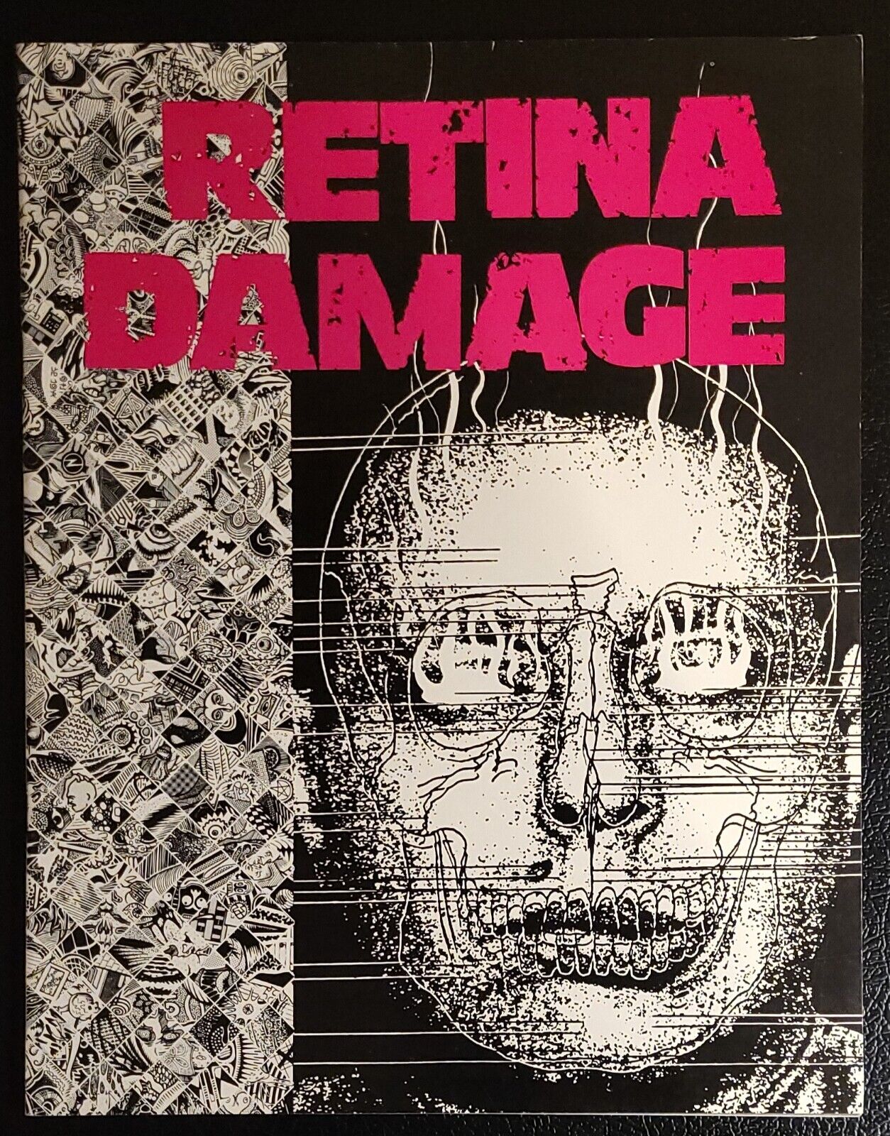RETINA DAMAGE~1991 Issue # 1~ Jim Blanchard~Oversize Surrealistic Art