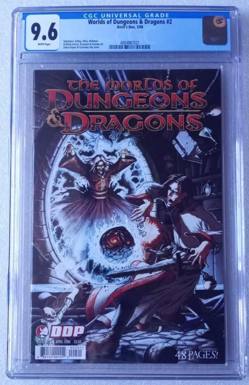 Worlds of Dungeons & Dragons (2008) #2 CGC 9.6 Drizzt Do\
