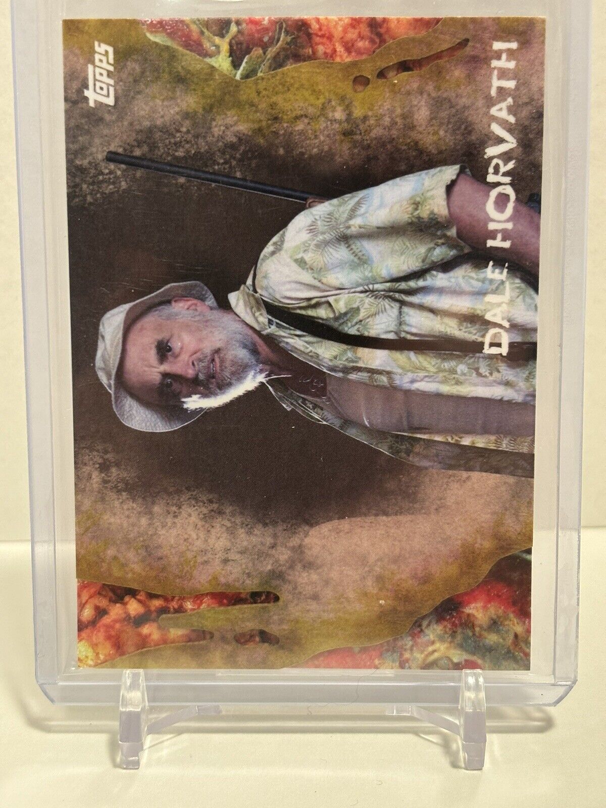 2016 Topps The Walking Dead Survival Box Infected /99 Dale Horvath #10
