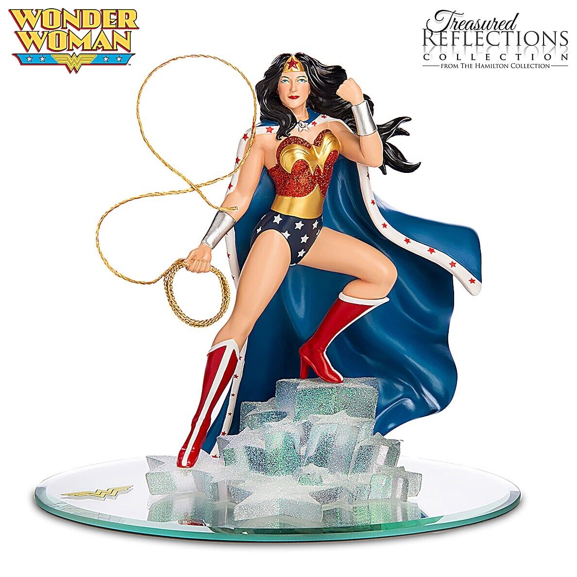 The Hamilton DC Super Hero Wonder Woman Justice Fighter with Swarovski Crystals