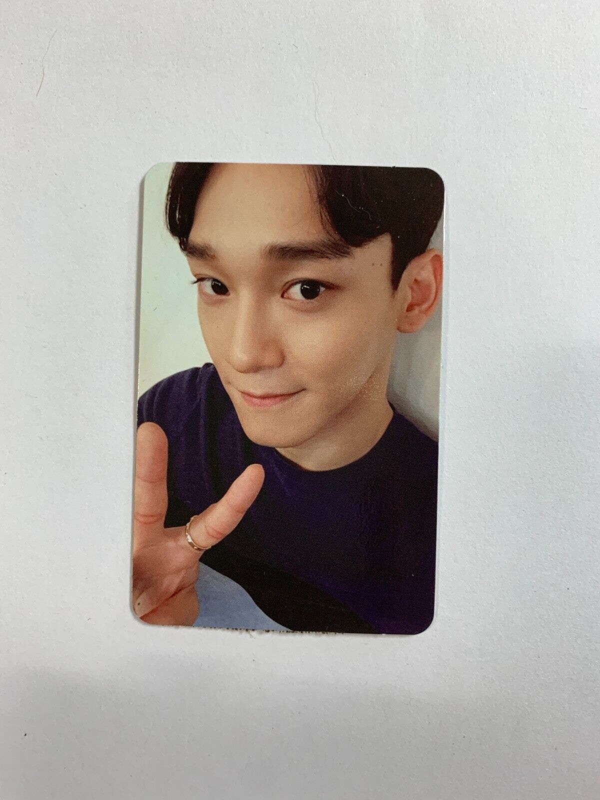 CHEN Official Photocard EXO Album EX'ACT Kpop Authentic Damaged One