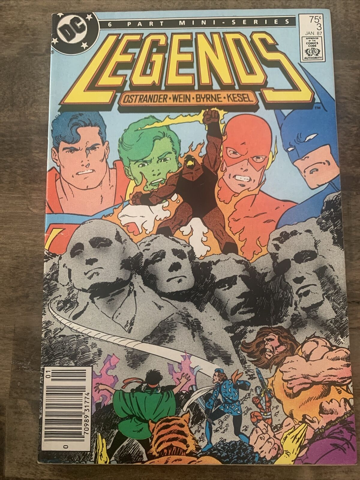Legends #3 DC Comics 1987 1st Appearance Of The New Suicide Squad Ostrander Wein
