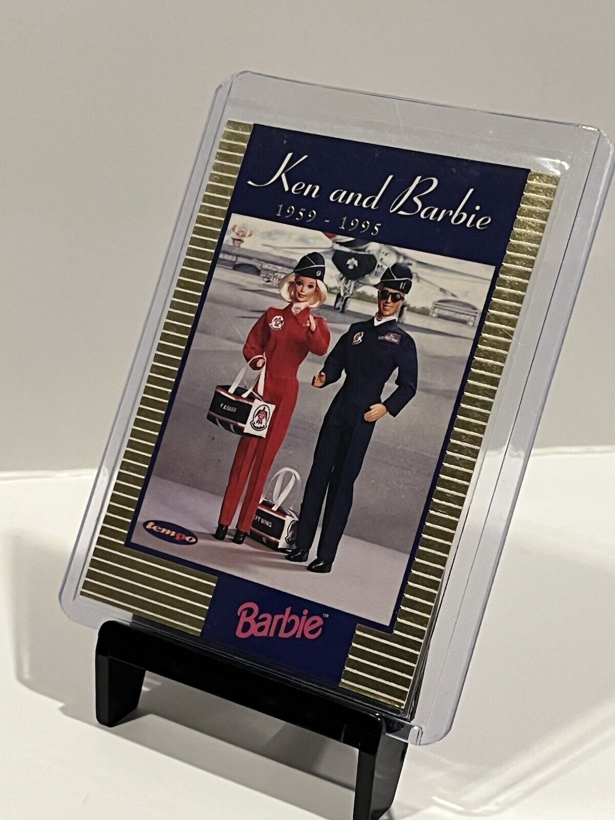 1996 Australia Tempo 36 Years Of Barbie Trading Cards Ken & Barbie Card KB3 0567