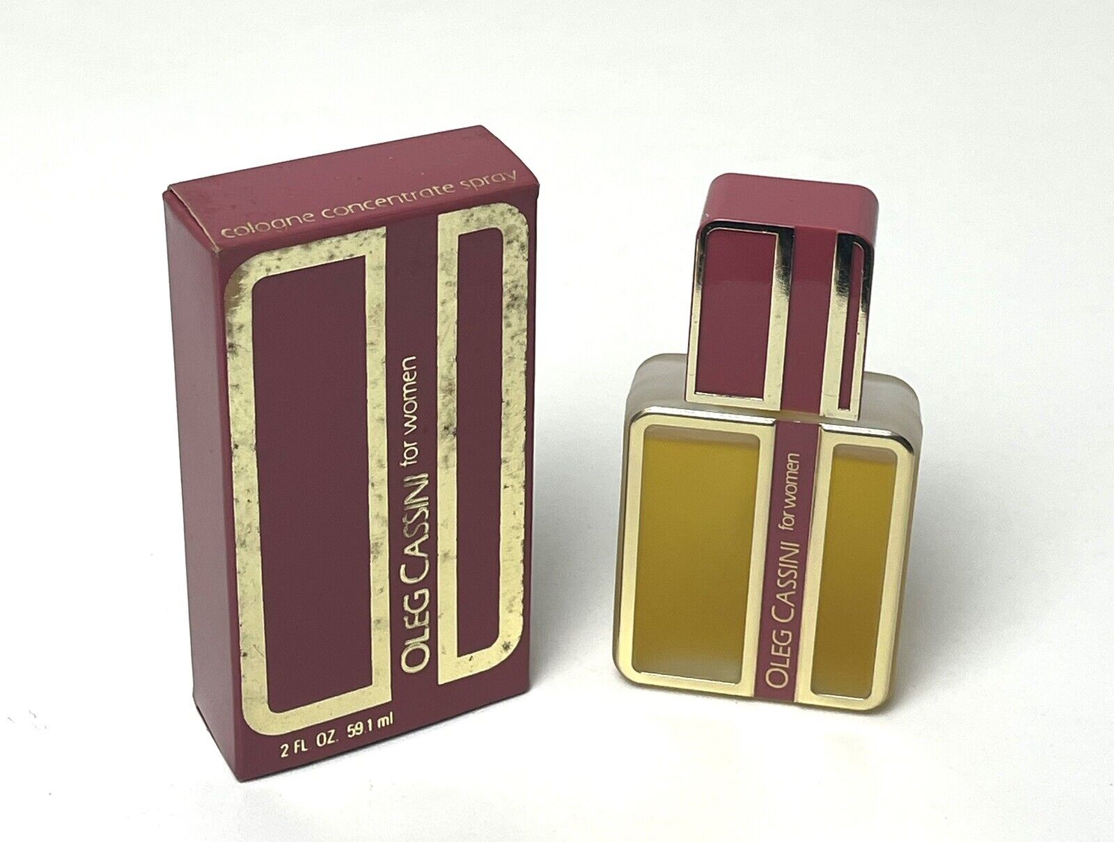 Vintage Oleg Cassini for Women Cologne Concentrate Spray Jovan 2 oz Perfume 1979