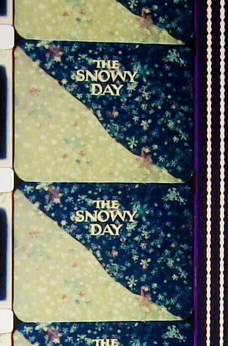 THE SNOWY DAY CARTOON 16MM FILM MOVIE ROLLED ON CORE Q77+ MAY LOOK DIFFERENTLY
