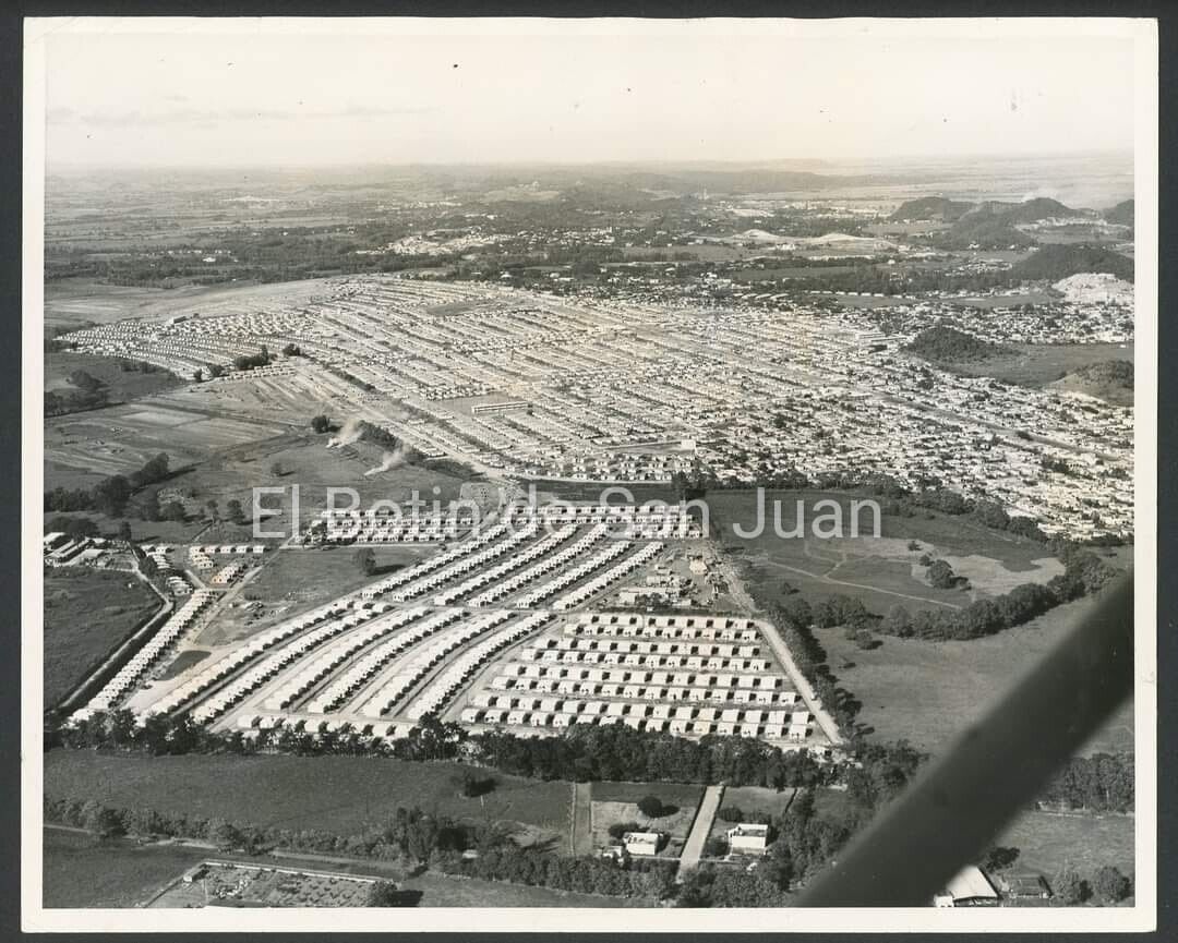 VTG PRESS PHOTO / PUERTO NUEVO DEVELOPMENT - HOUSING / PUERTO RICO 1955 #24