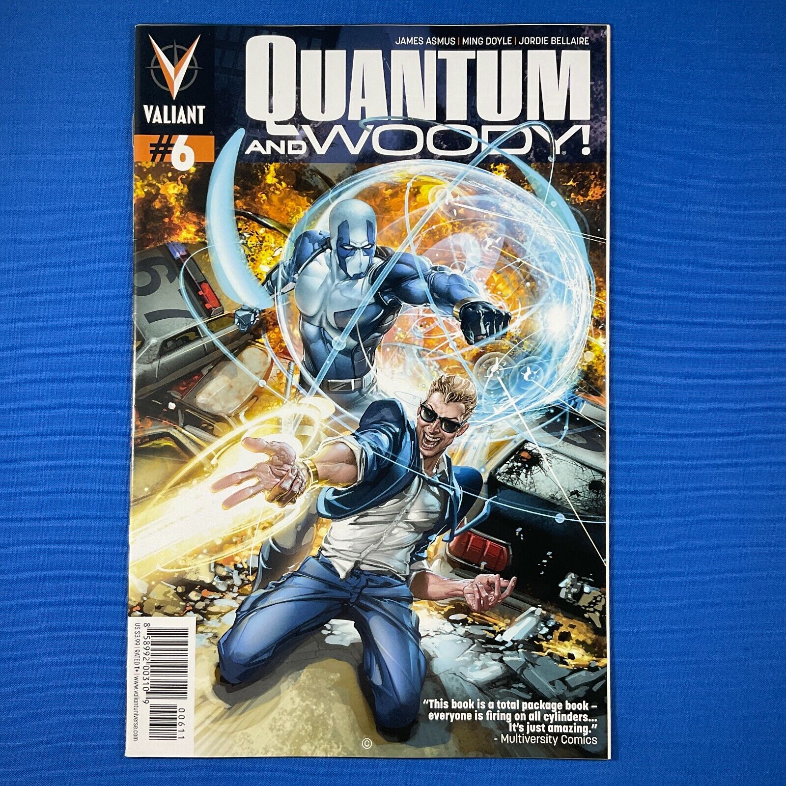 Quantum and Woody #6 Clayton Crain Cover Art VALIANT ENTERTAINMENT COMICS 2013