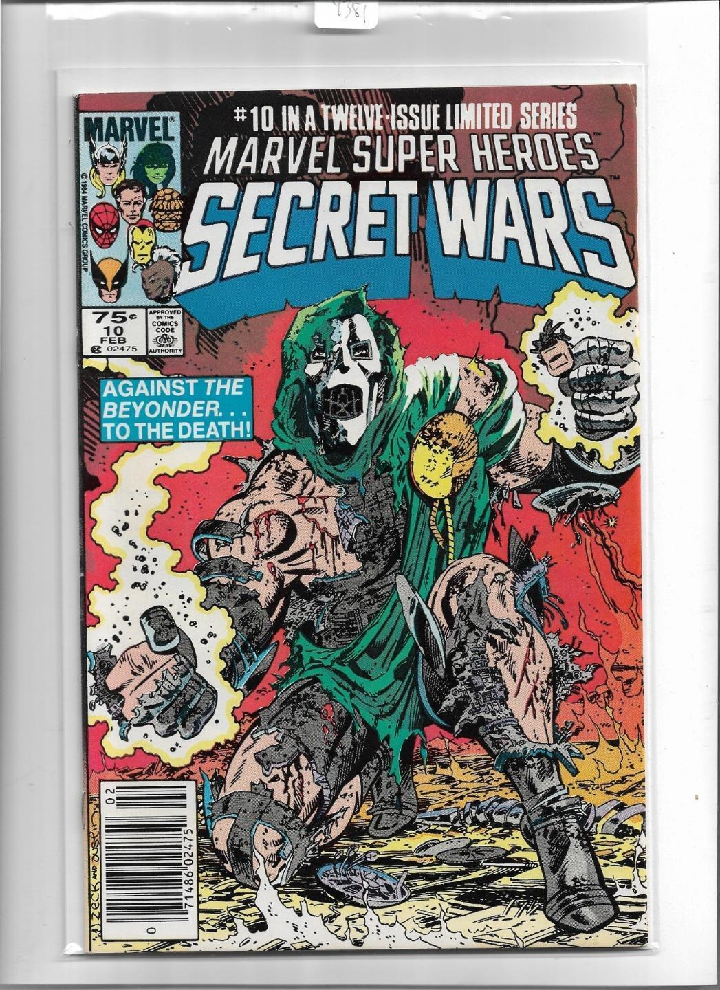 MARVEL SUPER HEROES SECRET WARS #10 1985 VERY FINE-NEAR MINT 9.0 4381 DR. DOOM
