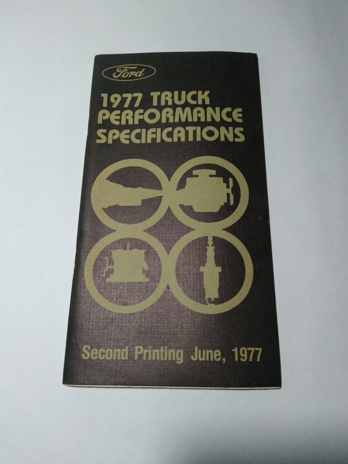Vintage 1977 Ford Truck Performance Specifications Booklet