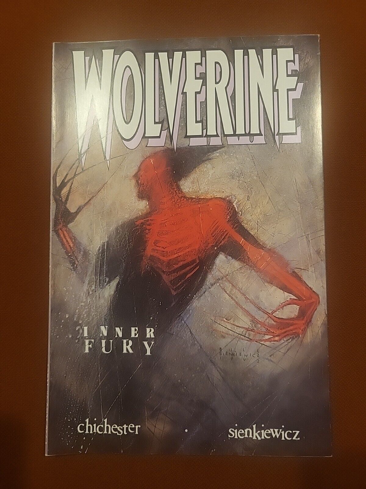Wolverine Inner Fury TPB Bill Sienkiewicz 1992 Marvel Comics