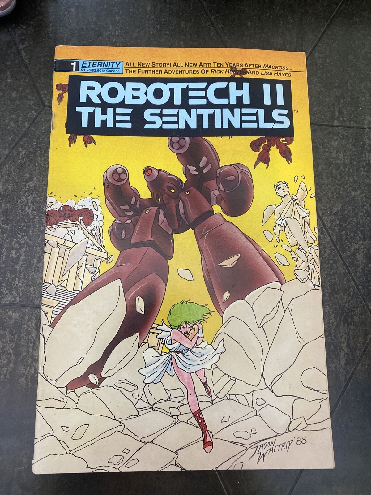 Robotech II: The Sentinels Comic Book One #1 Eternity 1988