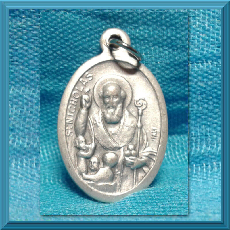 SAINT St. Nicholas CATHOLIC Medal 1