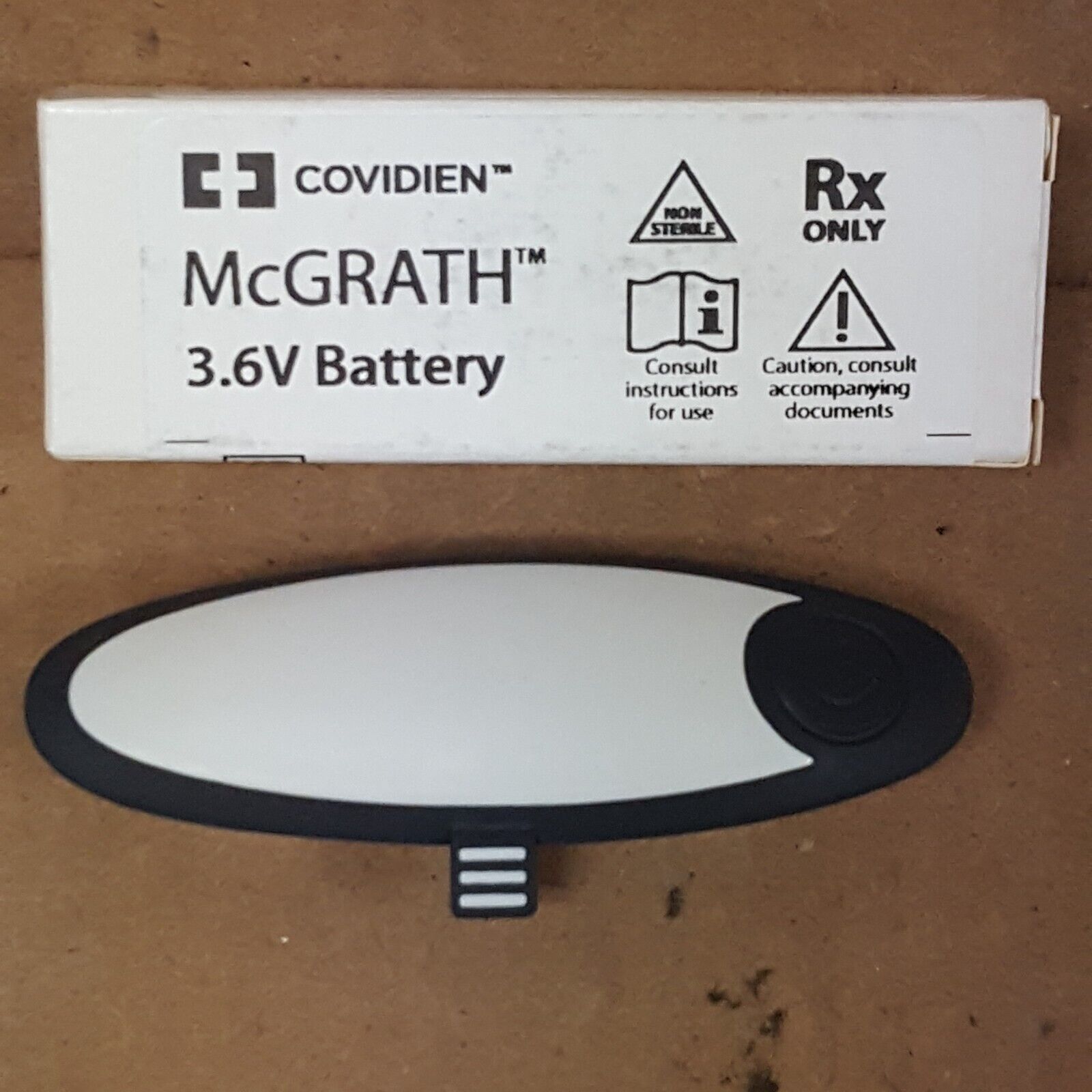 Covidien McGrath 3.6V Battery 340-000-000 Exp: 2025 - New -