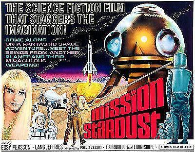 Mission Stardust - 1967 - Movie Poster Magnet