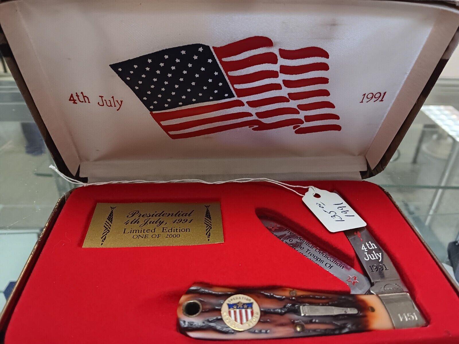 Presidential 4th July 1994 Limited Edition Commemorative Knife.