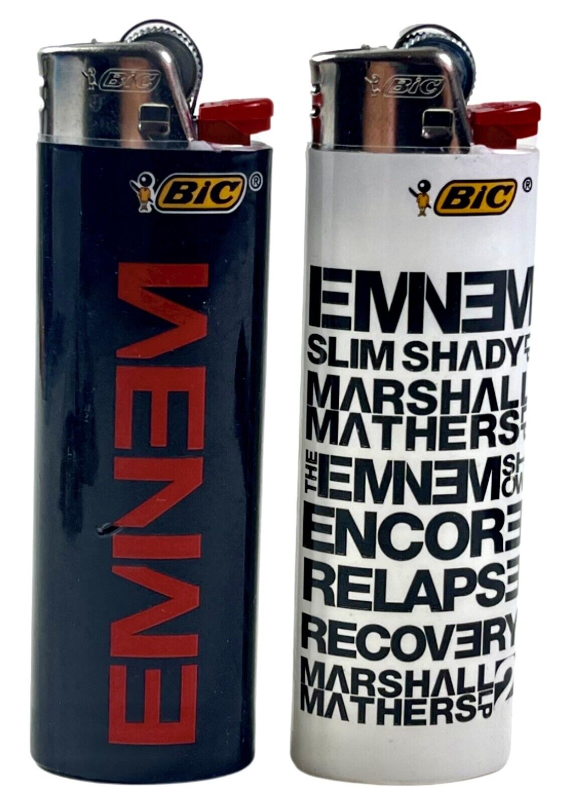 2 Eminem Bic Lighters Brand New