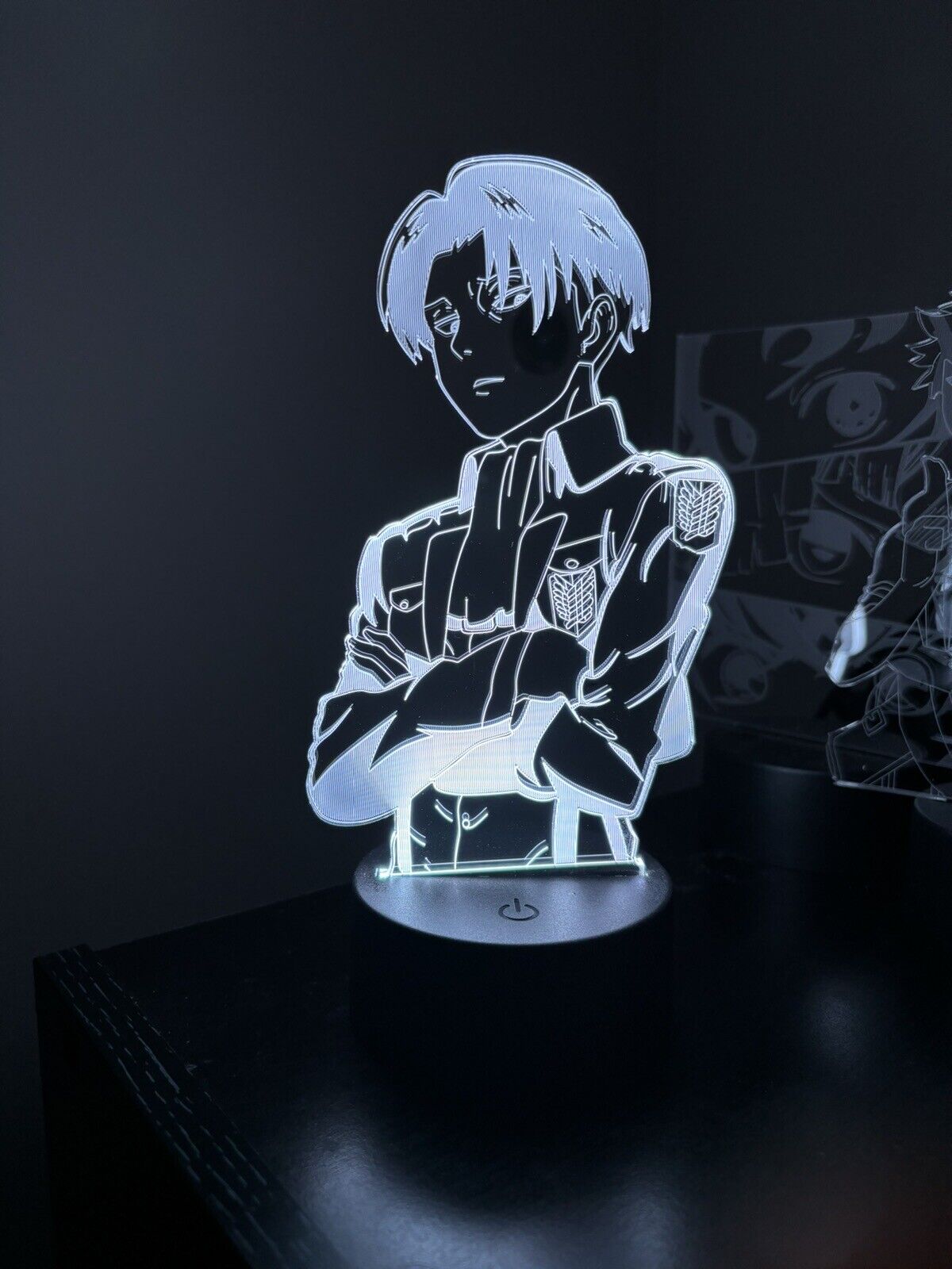 Attack on Titan: Levi 3D USB LED 7-Colors: Color Changing Night Light