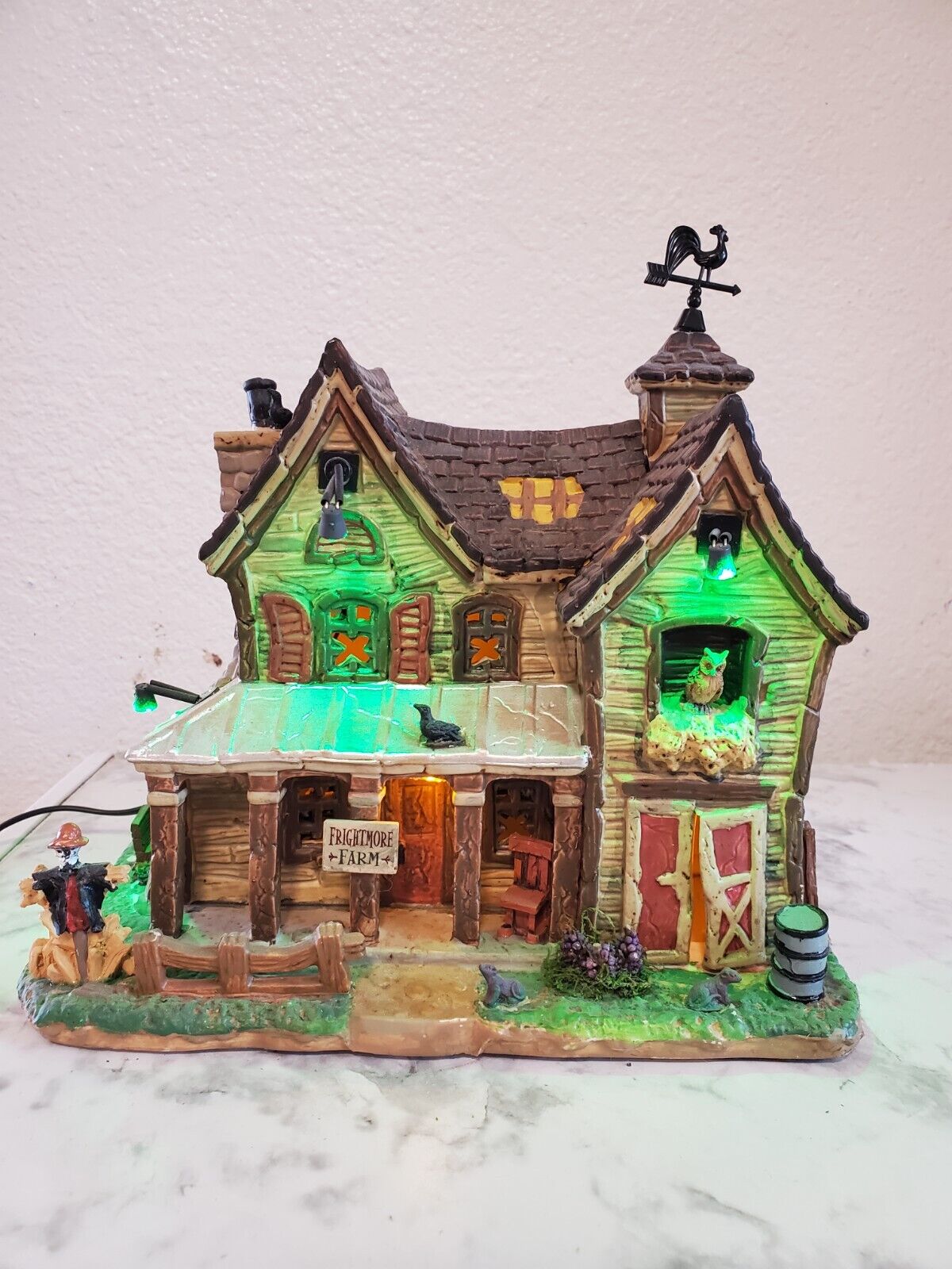 Retired Lemax Spooky town Frightmore Farm #05608 please read
