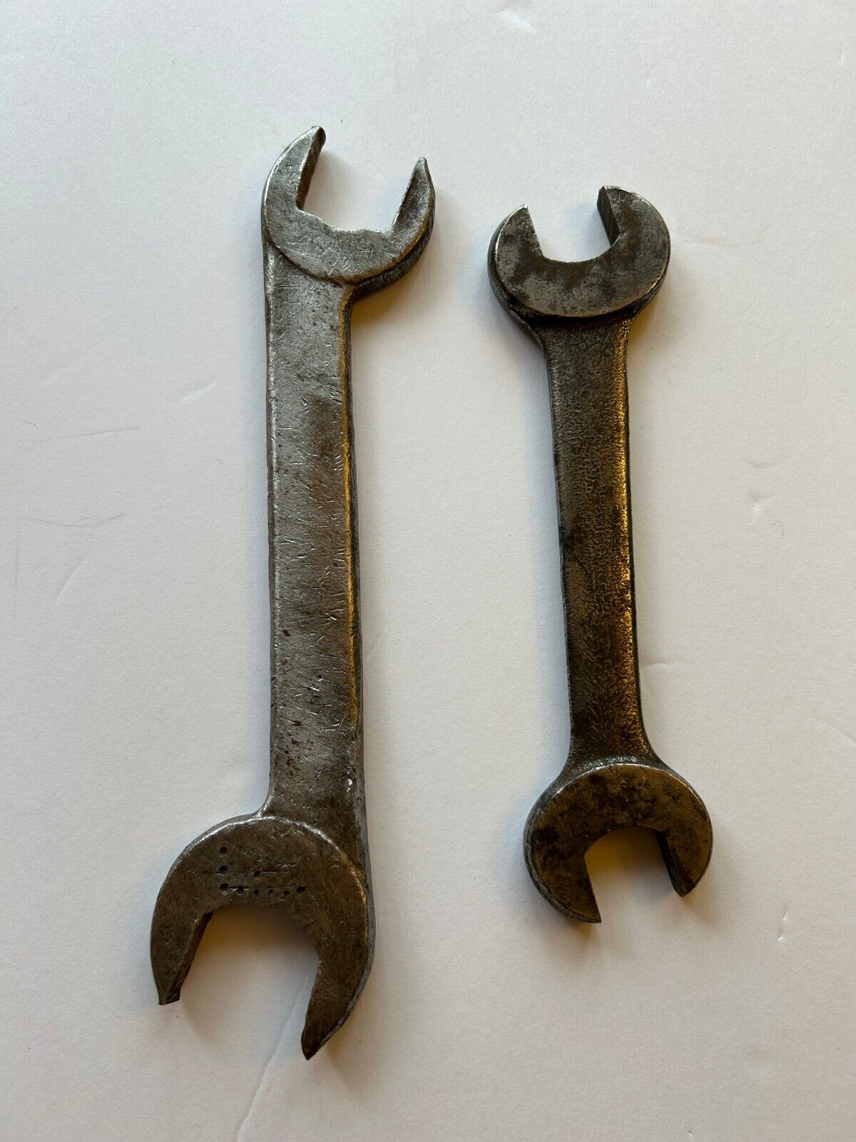 Antique Steel Wrenches Open End, P-S 388 9.5\