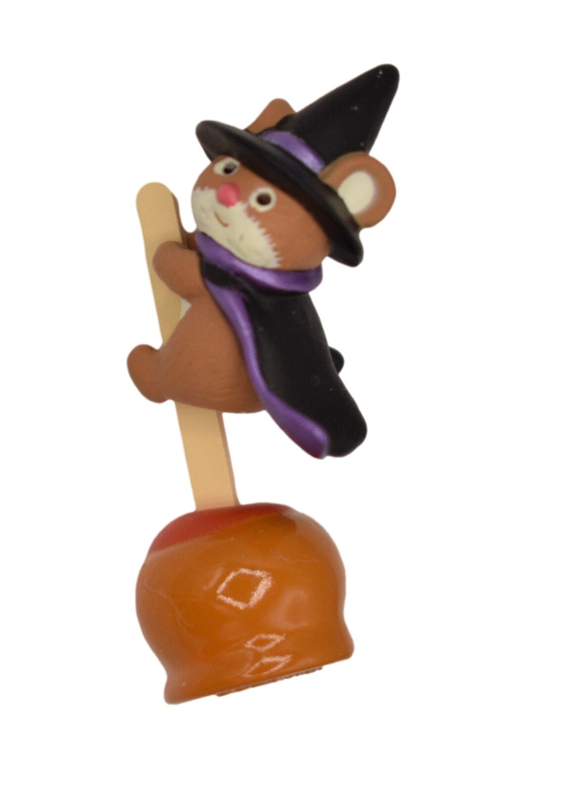 Hallmark 1.5” Miniature Halloween Ornament 2021, Caramel Apple Cutie Mouse, Mini