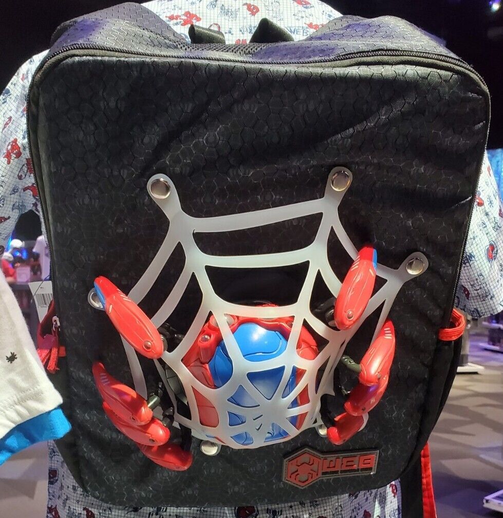 Disney Parks Avengers Campus Spider-Bot and Backpack Bundle NEW