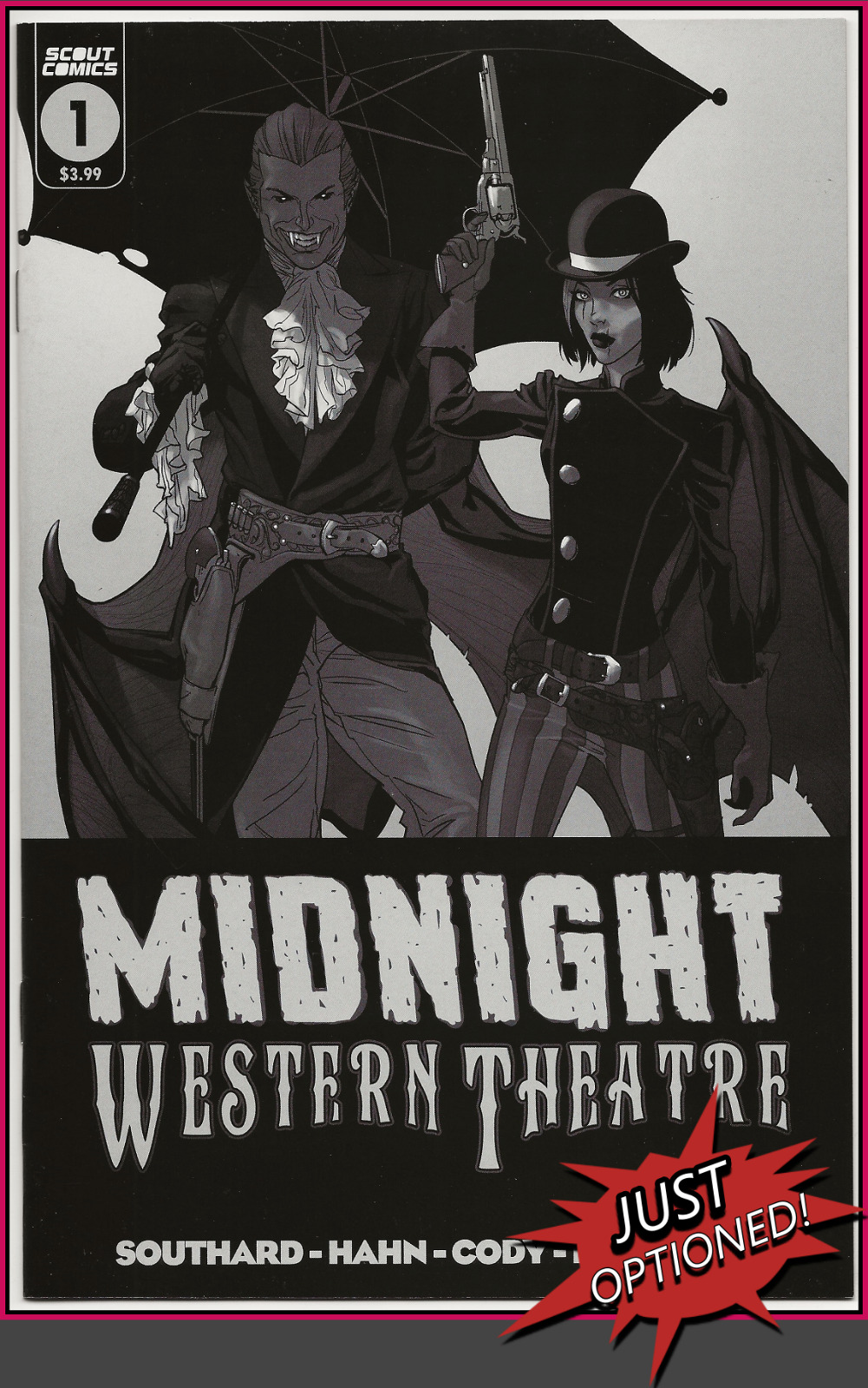 MIDNIGHT WESTERN THEATRE #1 (2021) NM 1ST PRINT JUST OPTIONED SCOUT COMICS HOT