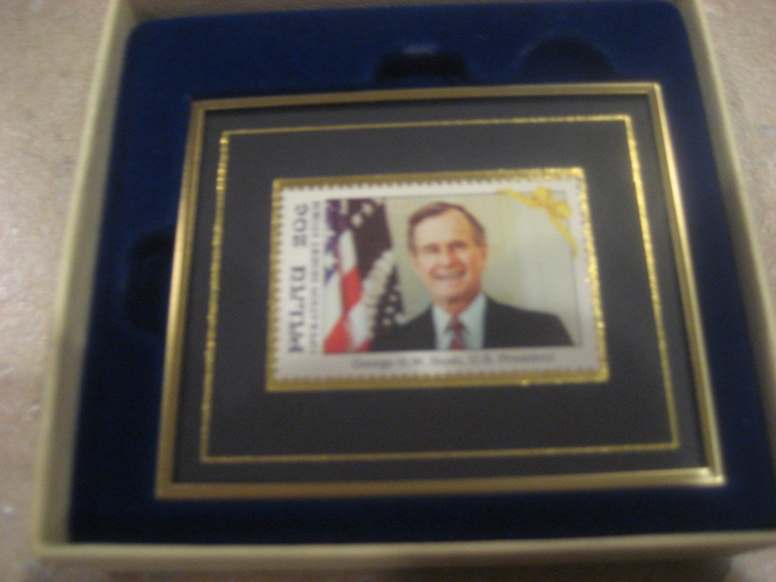 George H. W. Bush Palau Desert Storm Stamp