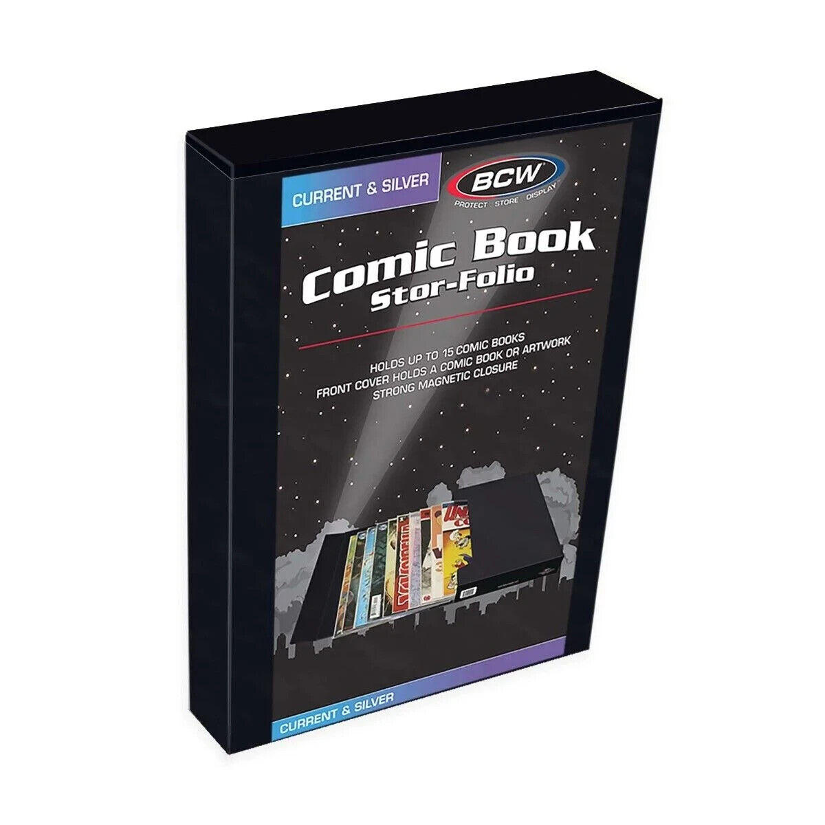 10 Pack - BCW Comic Book Stor-Folio Box for Comic Collections - PACK OF 10