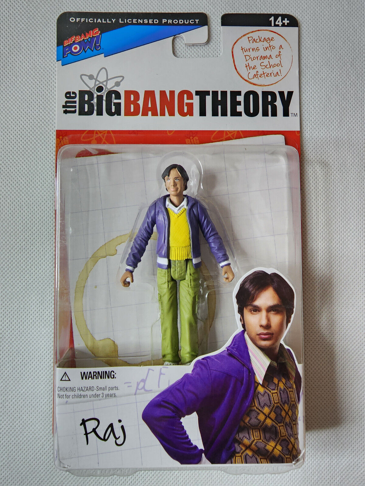The Big Bang Theory Action Figure Raj Koothrappali 3-3/4