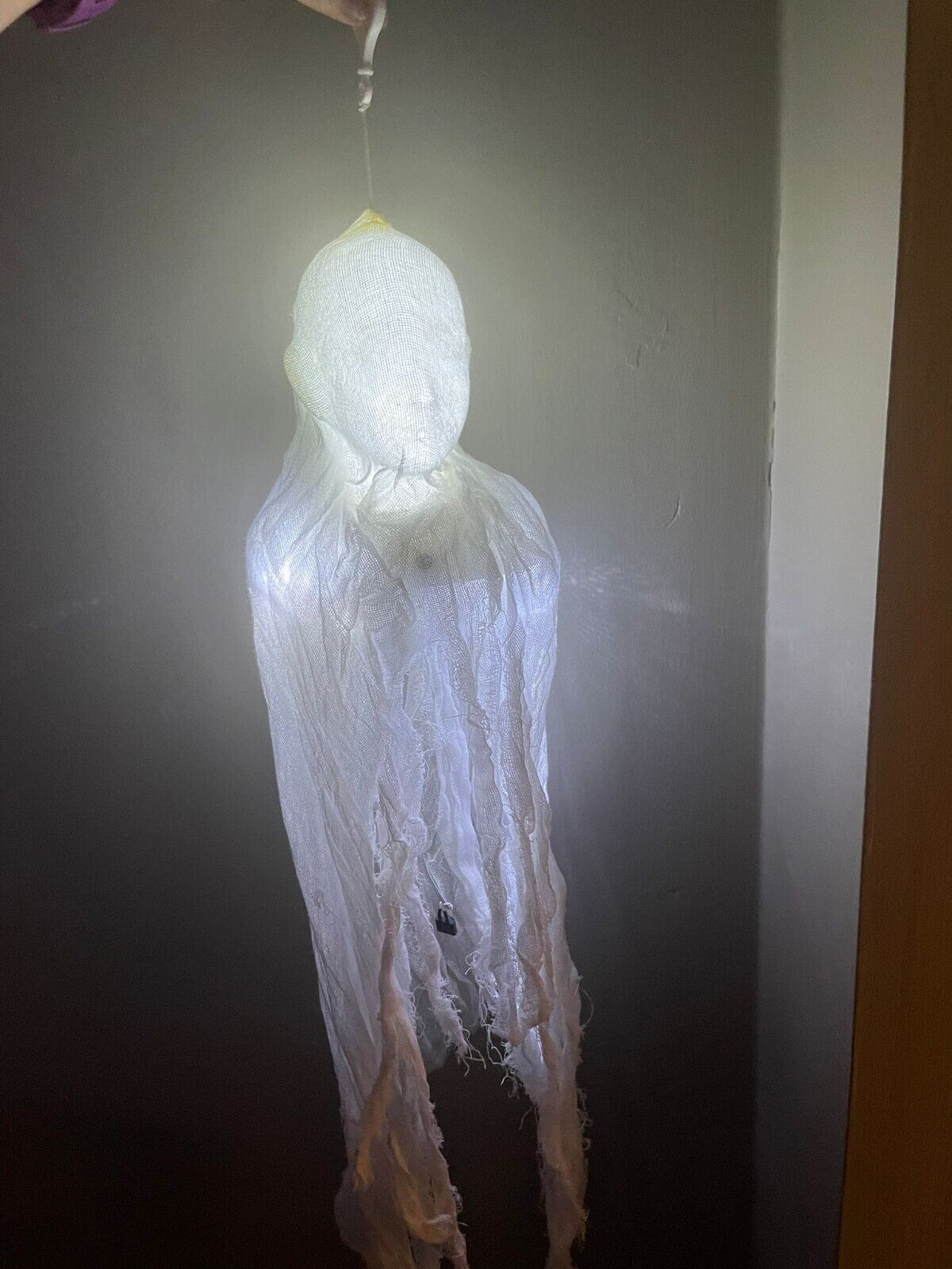 Halloween Floating Lady Prop By Gemmy Haunted House Prop Decoration Lights Up